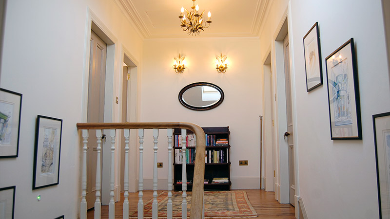 Upstairs hallway